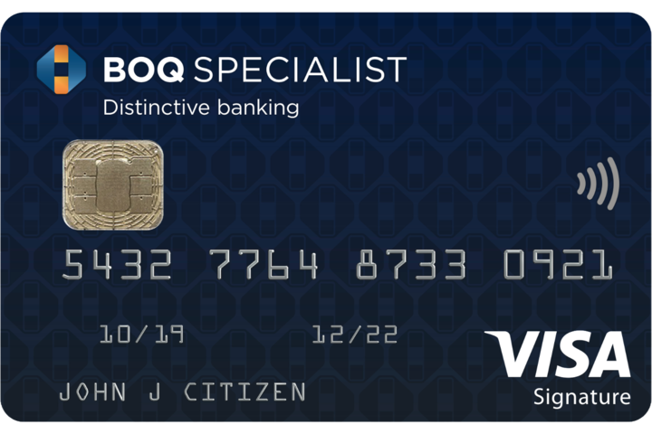 Image of BOQ Specialist Signature Card